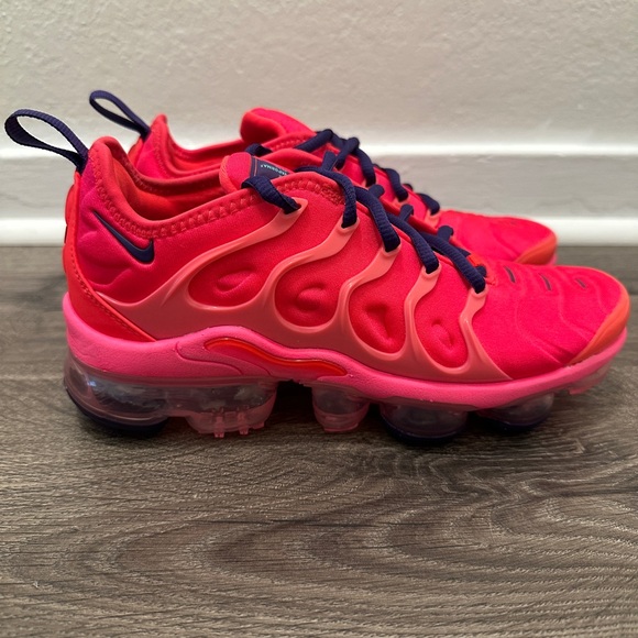 HOT Nike Vapormax Plus Red Vapormax Youth Vapormax Plus